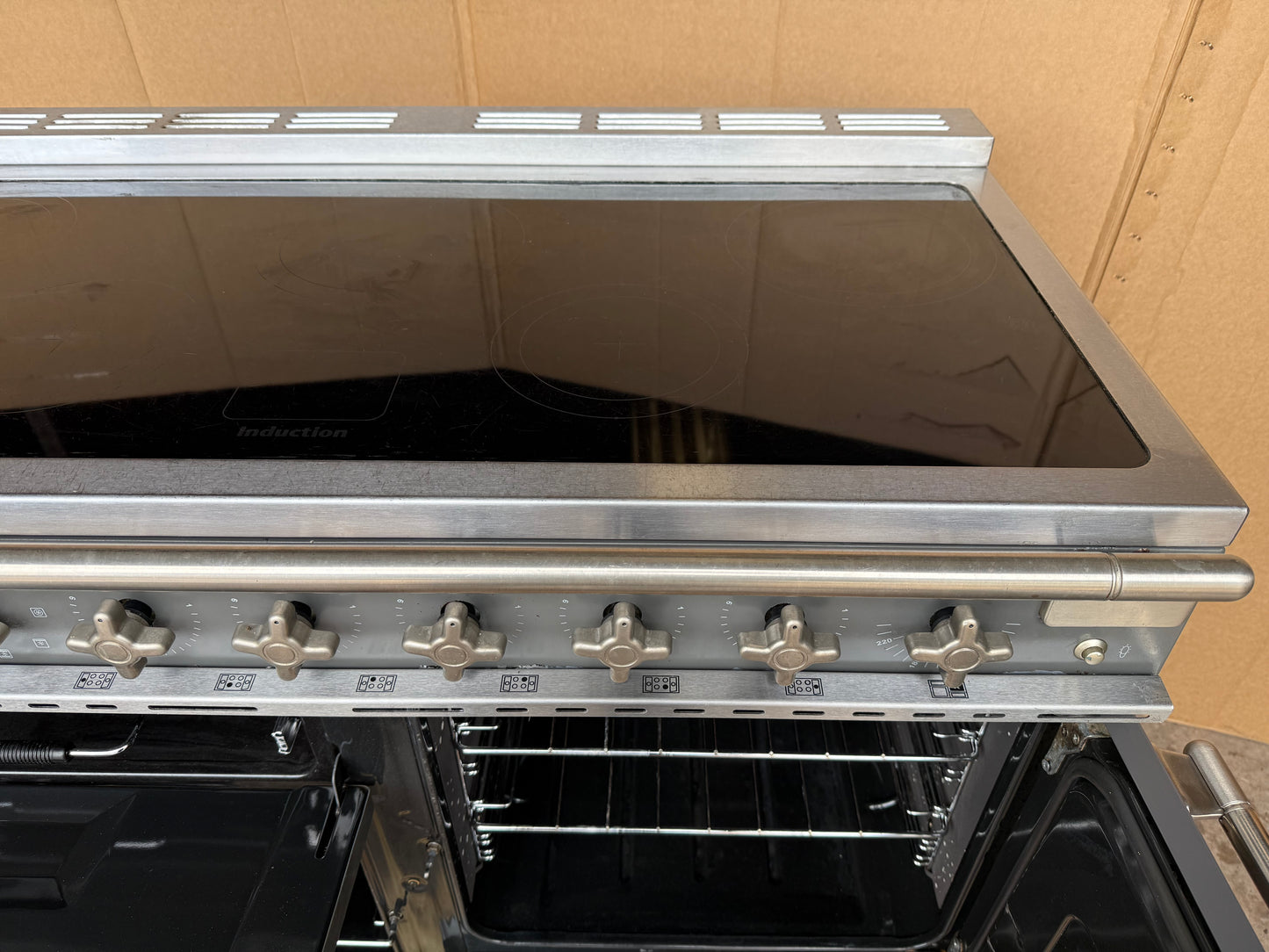 RANGEMASTER ELISE 110 INDUCTION SLATE WITH CHROME TRIM