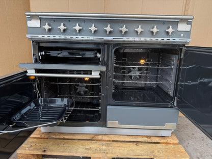 RANGEMASTER ELISE 110 INDUCTION SLATE WITH CHROME TRIM