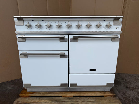 RANGEMASTER ELISE 110 INDUCTION WHITE WITH NICKEL HANDLES
