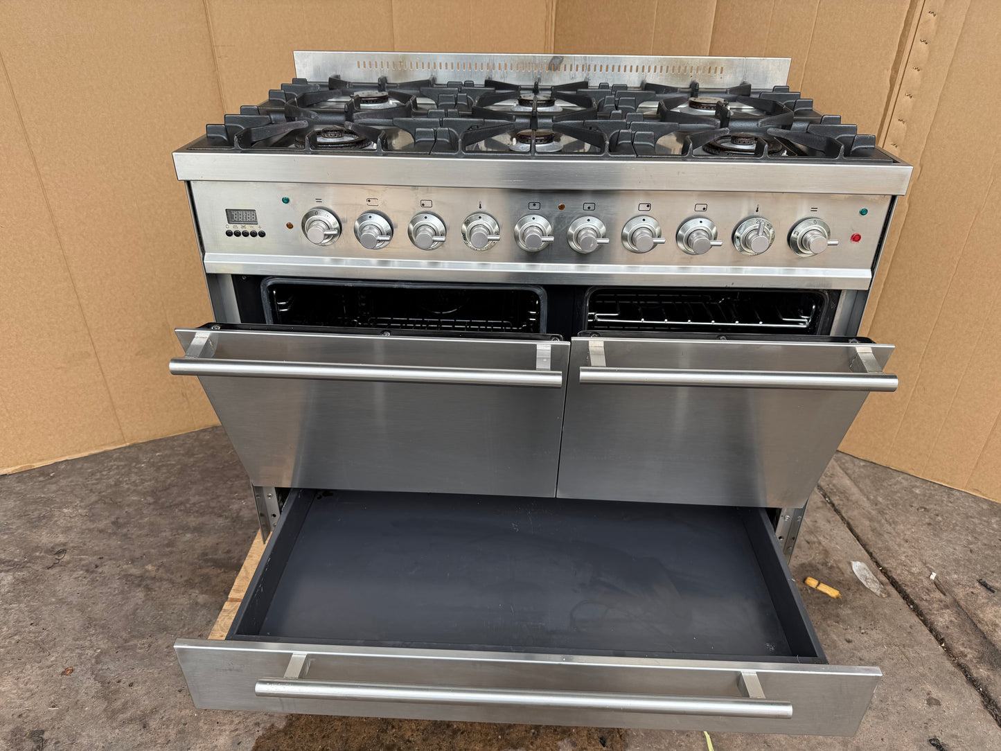 BRITANNIA 100cm DUAL FUEL FSD COOKER