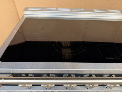 RANGEMASTER ELISE 110 INDUCTION BLACK WITH NICKEL TRIM