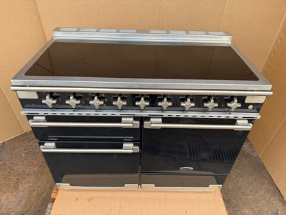 RANGEMASTER ELISE 110 INDUCTION BLACK WITH NICKEL TRIM