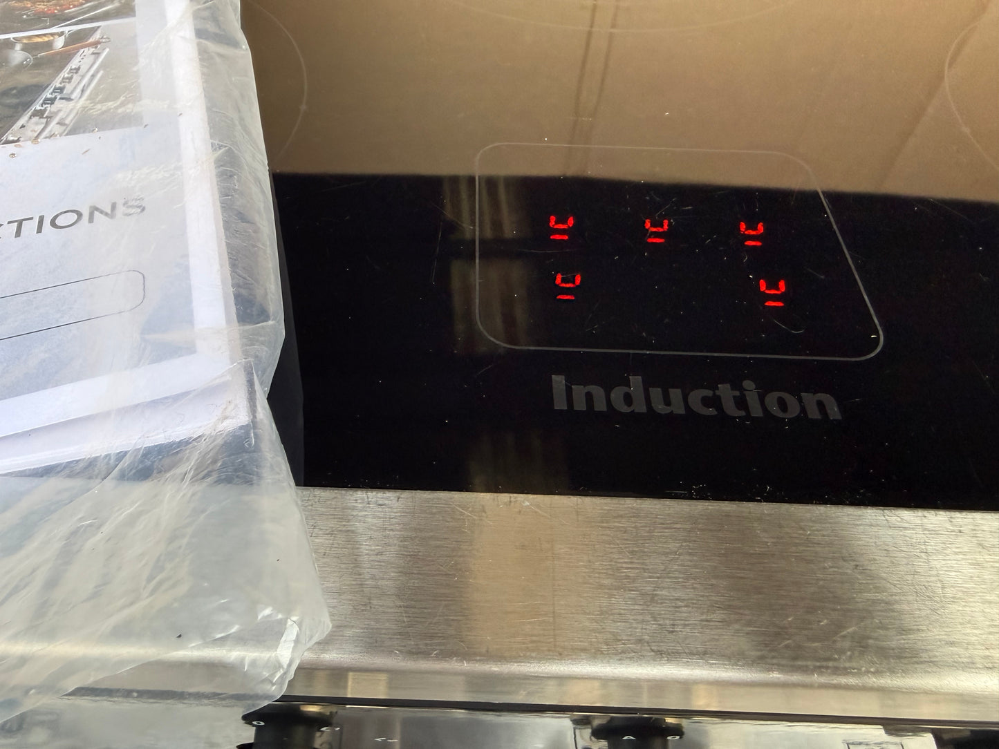 RANGEMASTER ELISE 110 INDUCTION BLACK WITH NICKEL TRIM