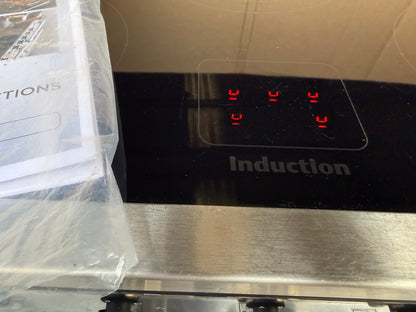 RANGEMASTER ELISE 110 INDUCTION BLACK WITH NICKEL TRIM