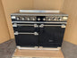 RANGEMASTER ELISE 110 INDUCTION BLACK WITH NICKEL TRIM