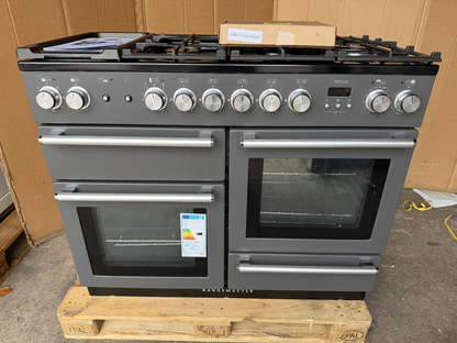 RANGEMASTER NEXUS 110 DUAL FUEL FSD SLATE CHROME WITH PROVING DRAWER