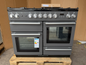 RANGEMASTER NEXUS 110 DUAL FUEL FSD SLATE CHROME WITH PROVING DRAWER