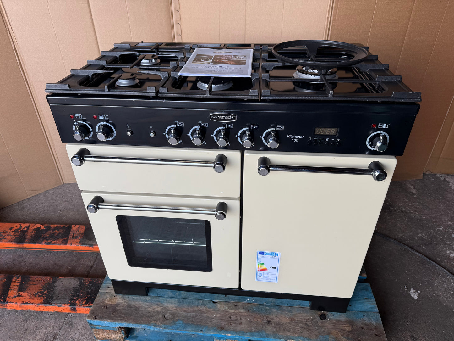 Rangemaster Kitchener 100 FSD Dual Fuel Cream