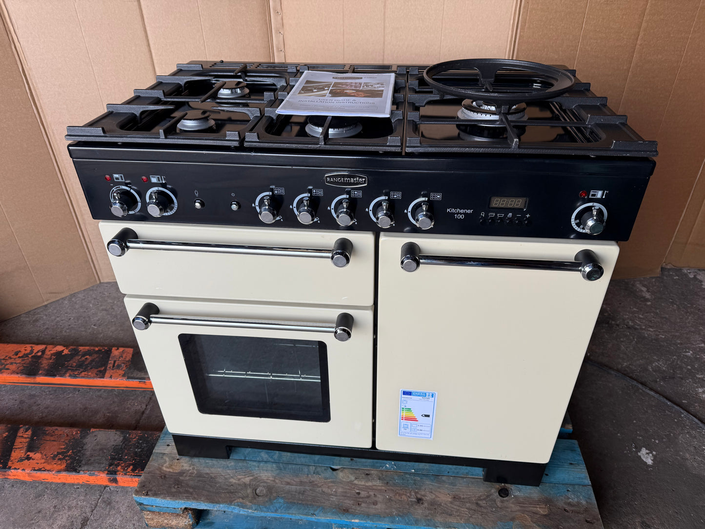 Rangemaster Kitchener 100 FSD Dual Fuel Cream