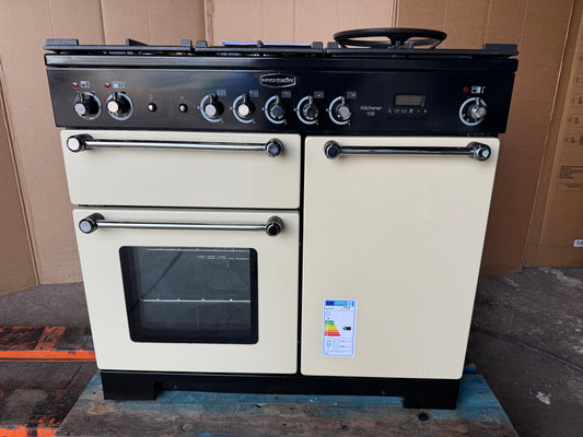 Rangemaster Kitchener 100 FSD Dual Fuel Cream