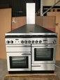 RANGEMASTER PROFESSIONAL PLUS 110 DUAL FUEL STAINLESS STEEL WITH HOOD