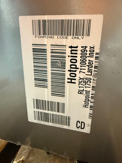 HOTPOINT RL175X INOX LARDER FRIDGE