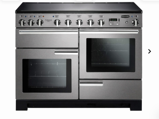 RANGEMASTER PROFESSIONAL DELUXE 110 INDUCTION ALL ELECTRIC WITH WARMING DRAWER