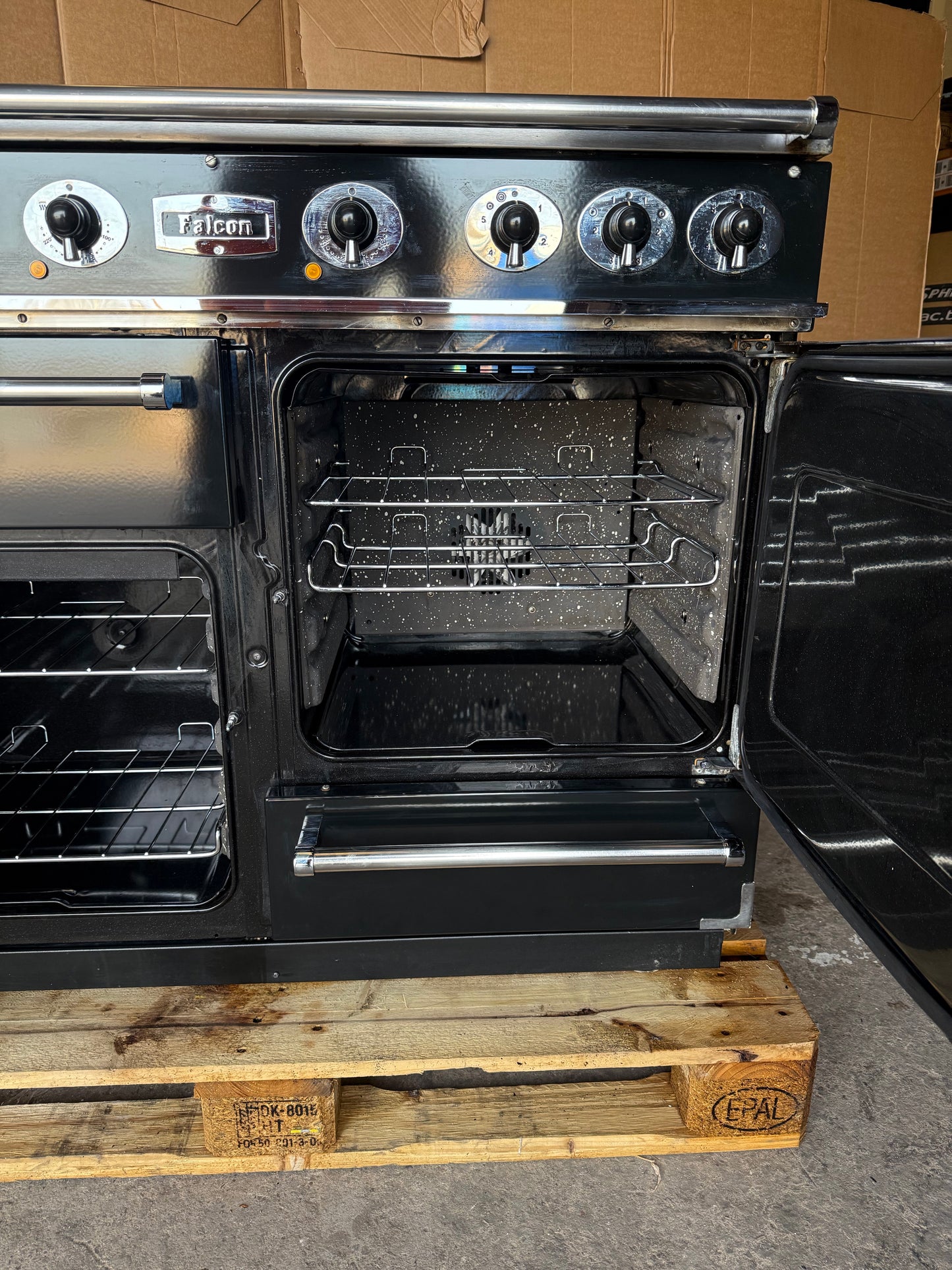 FALCON 1082 CERAMIC BLACL ALL ELECTRIC