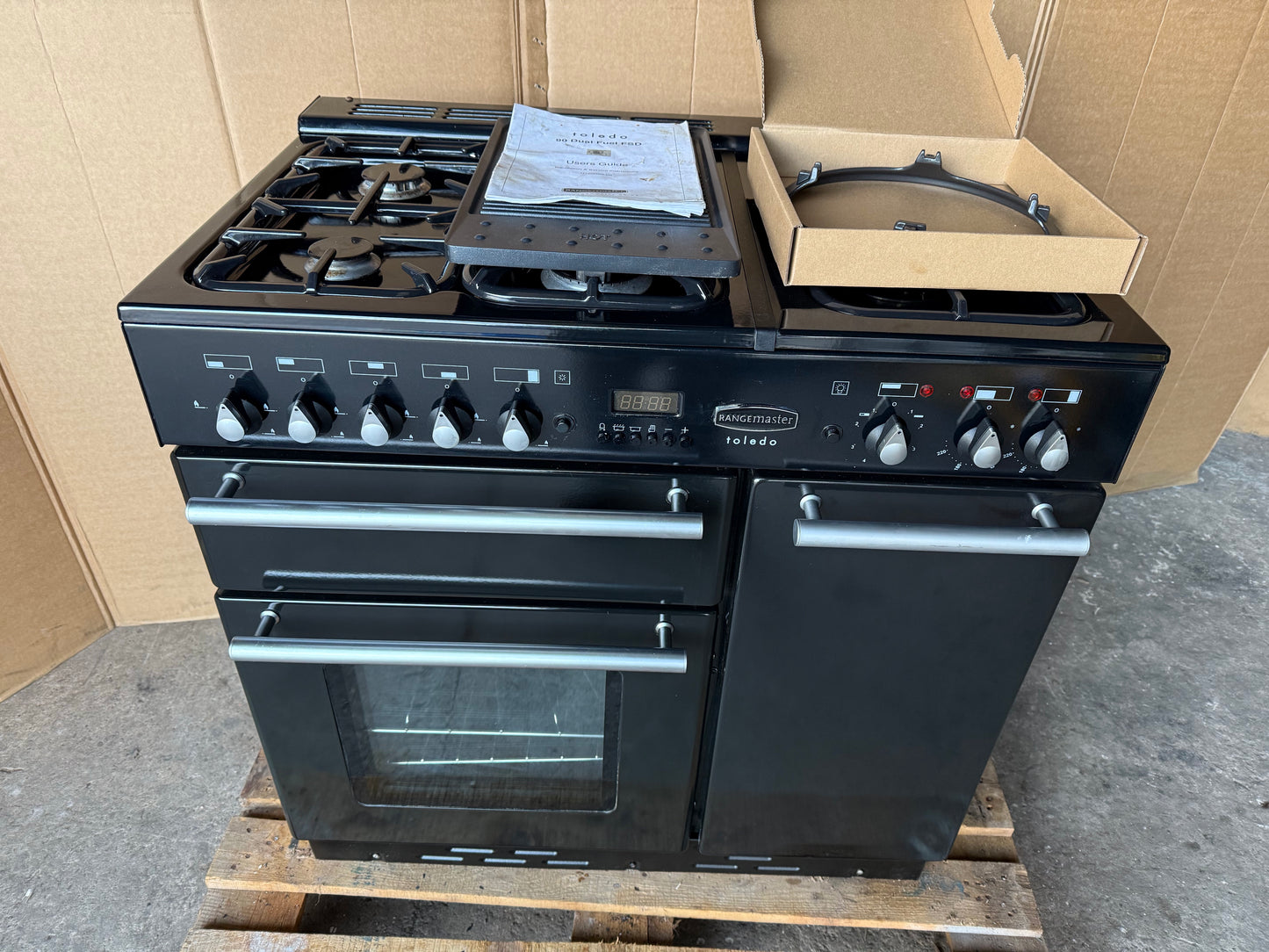 RANGEMASTER TOLEDO 90 DUAL FUEL FSD BLACK