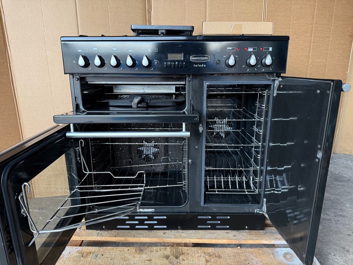 RANGEMASTER TOLEDO 90 DUAL FUEL FSD BLACK