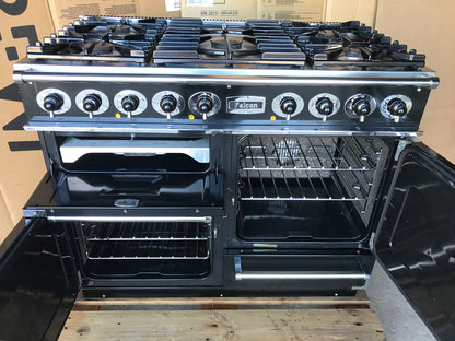 Falcon Deluxe 110 Dual Fuel Black Cooker