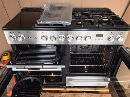 RANGEMASTER NEXUS 110 DUAL FUEL FSD STAINLESS STEEL