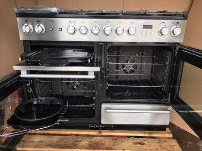 RANGEMASTER NEXUS 110 DUAL FUEL FSD STAINLESS STEEL