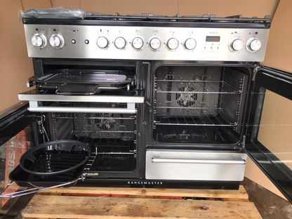RANGEMASTER NEXUS 110 DUAL FUEL FSD STAINLESS STEEL