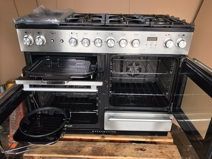 RANGEMASTER NEXUS 110 DUAL FUEL FSD STAINLESS STEEL