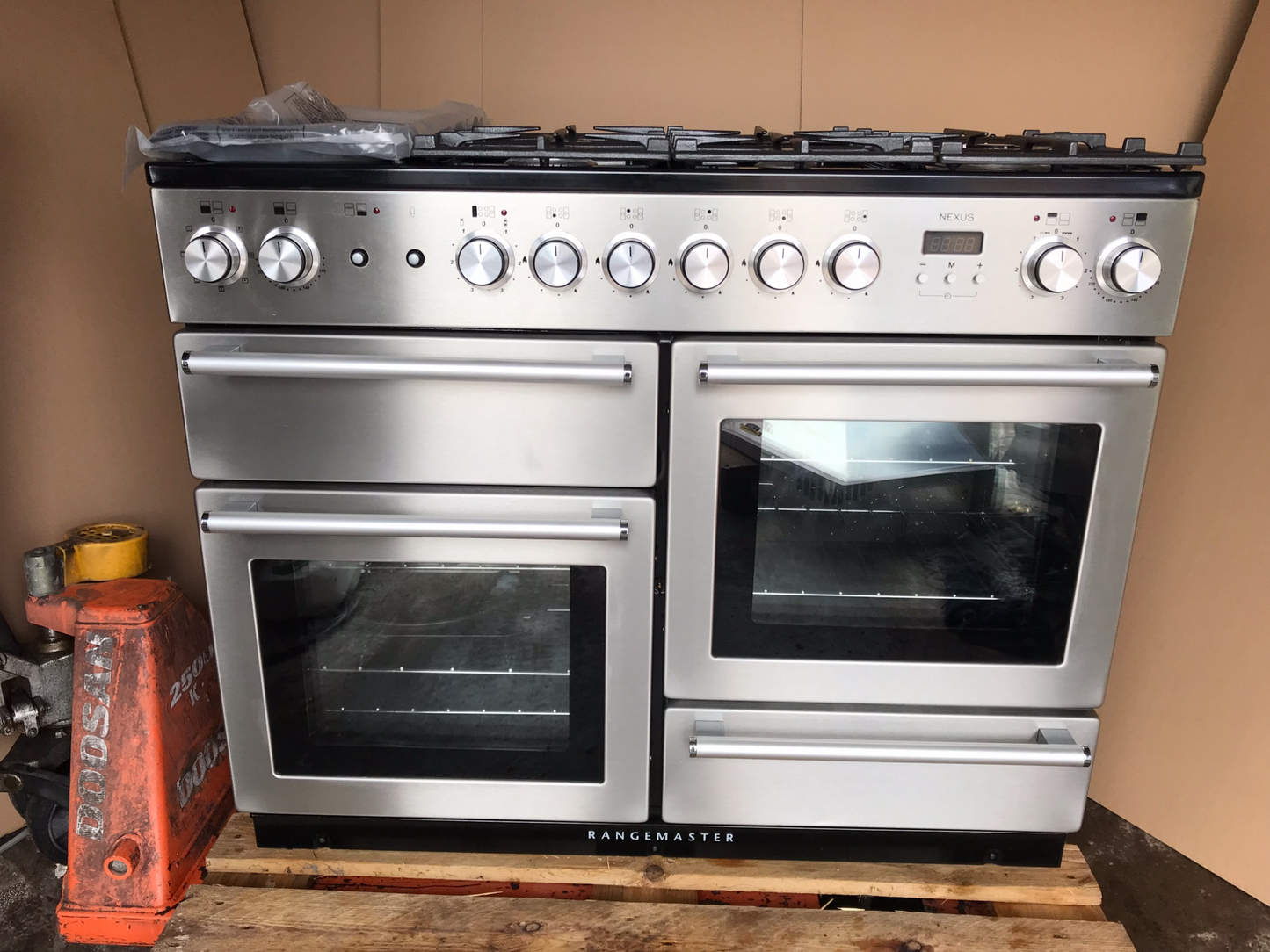 RANGEMASTER NEXUS 110 DUAL FUEL FSD STAINLESS STEEL