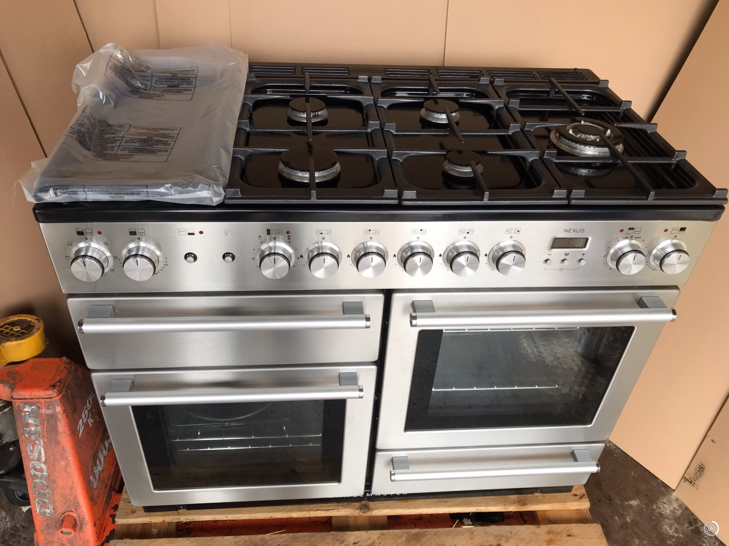 RANGEMASTER NEXUS 110 DUAL FUEL FSD STAINLESS STEEL