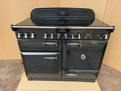 RANGEMASTER ELAN 110 CERAMIC BLACK ALL ELECTRIC COOKER