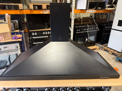 BLACK CHIMNEY COOKER HOOD 110CK