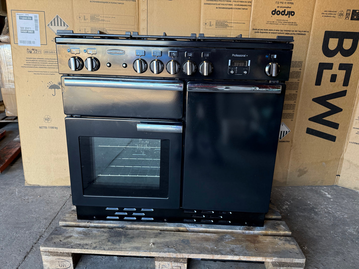 RANGEMASTER PROFESSIONAL PLUS 100 DUAL FUEL FSD COOKER