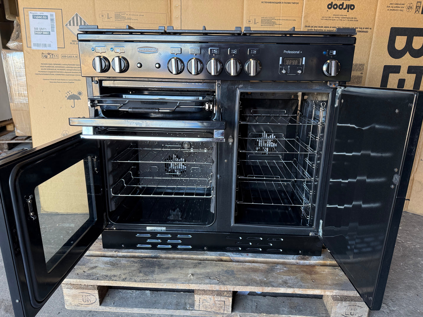 RANGEMASTER PROFESSIONAL PLUS 100 DUAL FUEL FSD COOKER