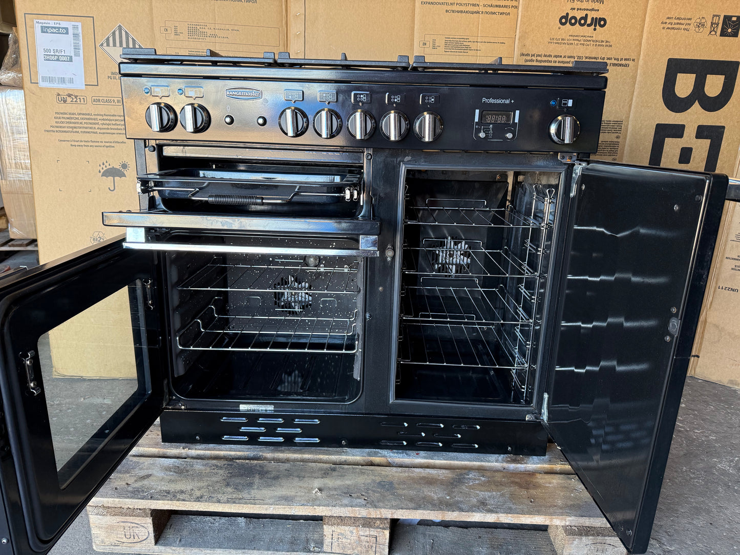 RANGEMASTER PROFESSIONAL PLUS 100 DUAL FUEL FSD COOKER