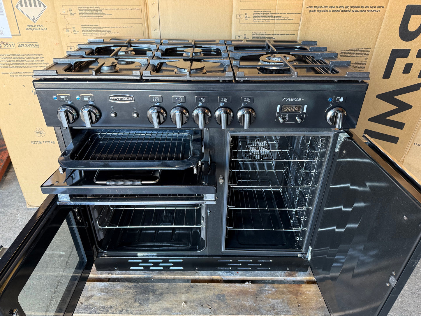 RANGEMASTER PROFESSIONAL PLUS 100 DUAL FUEL FSD COOKER