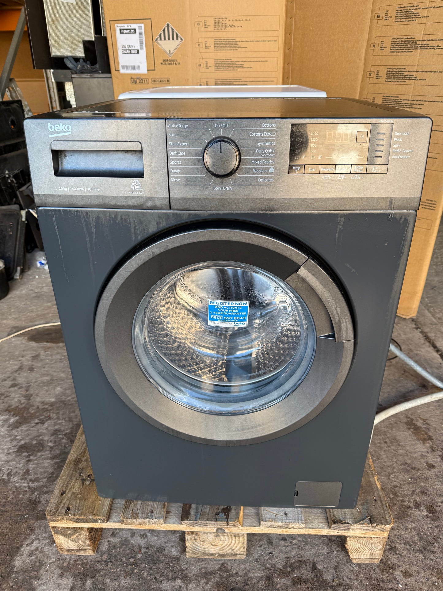 BEKO 60CM WASHING MACHINE