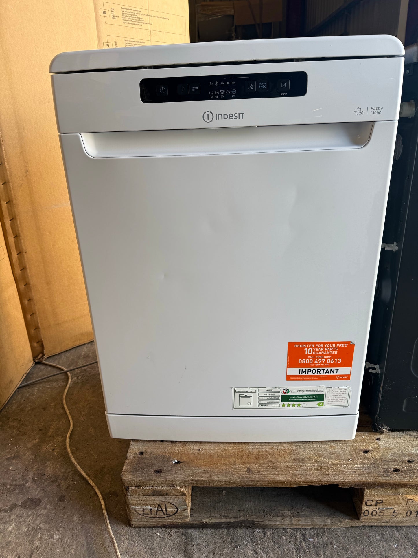 INDESIT 60CM DISHWASHER