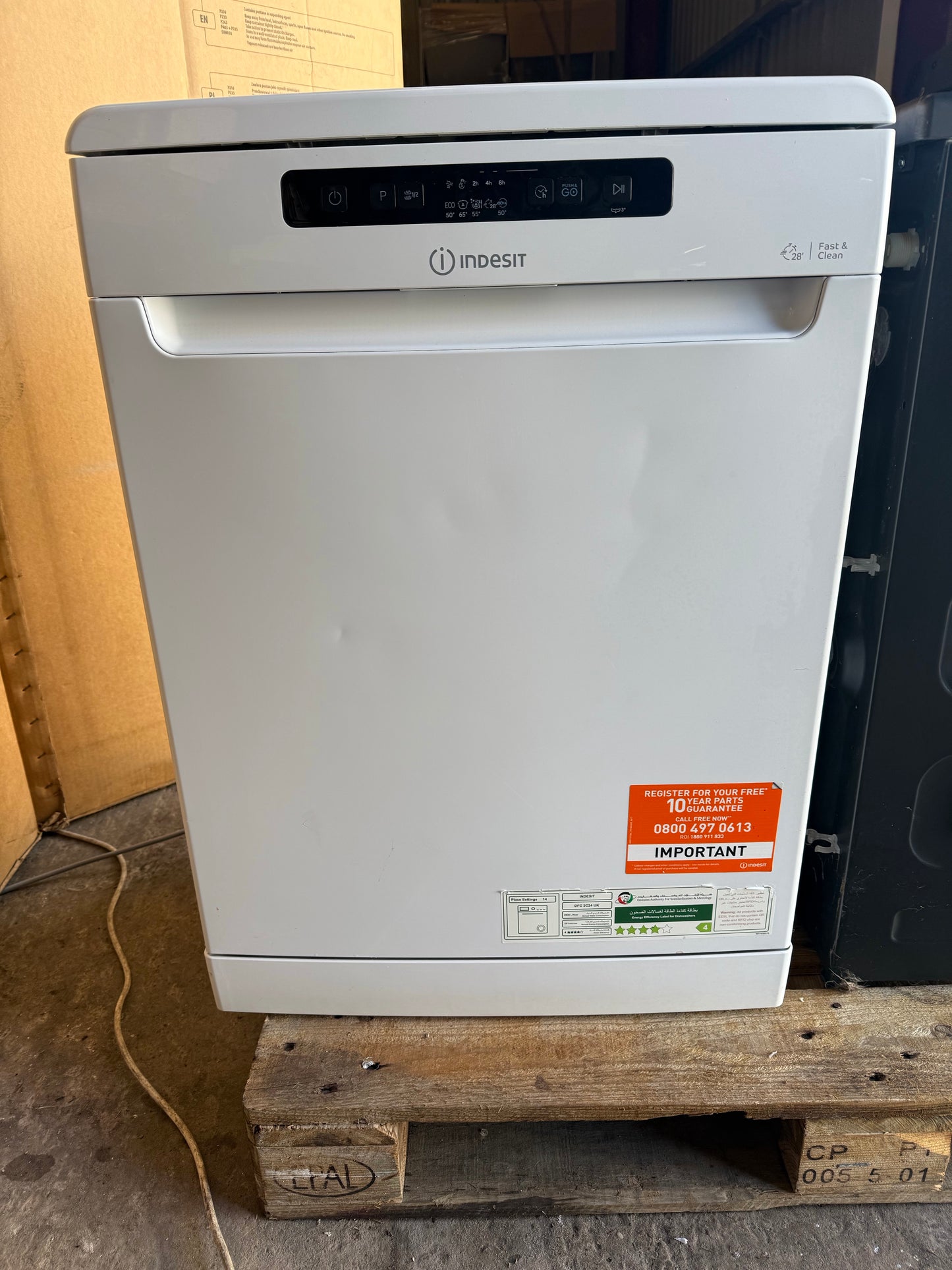 INDESIT 60CM DISHWASHER