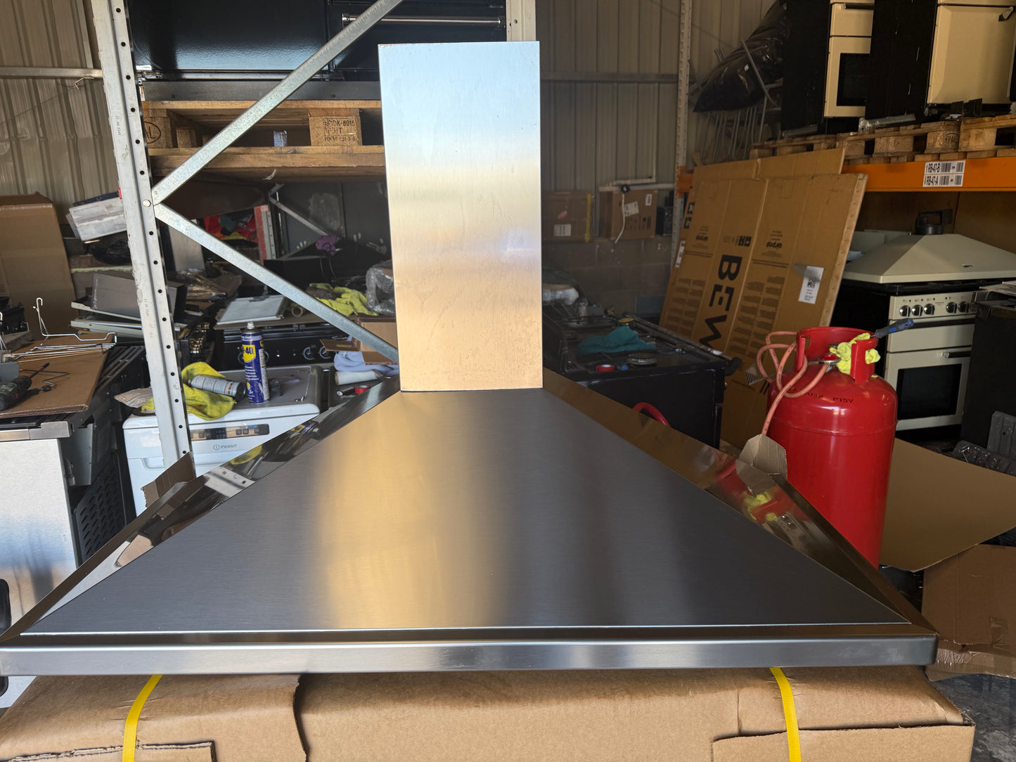 RANGEMASTER 110CM STAINLESS STEEL EXTRACTOR HOOD