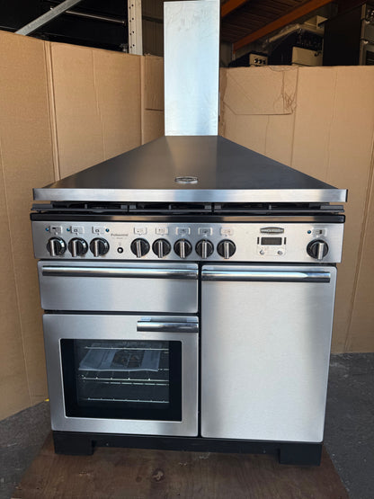 RANGEMASTER PROFESSIONAL DELUXE 100 DUAL FUEL FSD WITH HOOD
