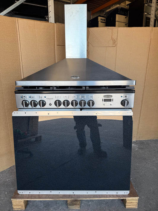 RANGEMASTER PROFESSIONAL DELUXE 100 DUAL FUEL FSD WITH HOOD