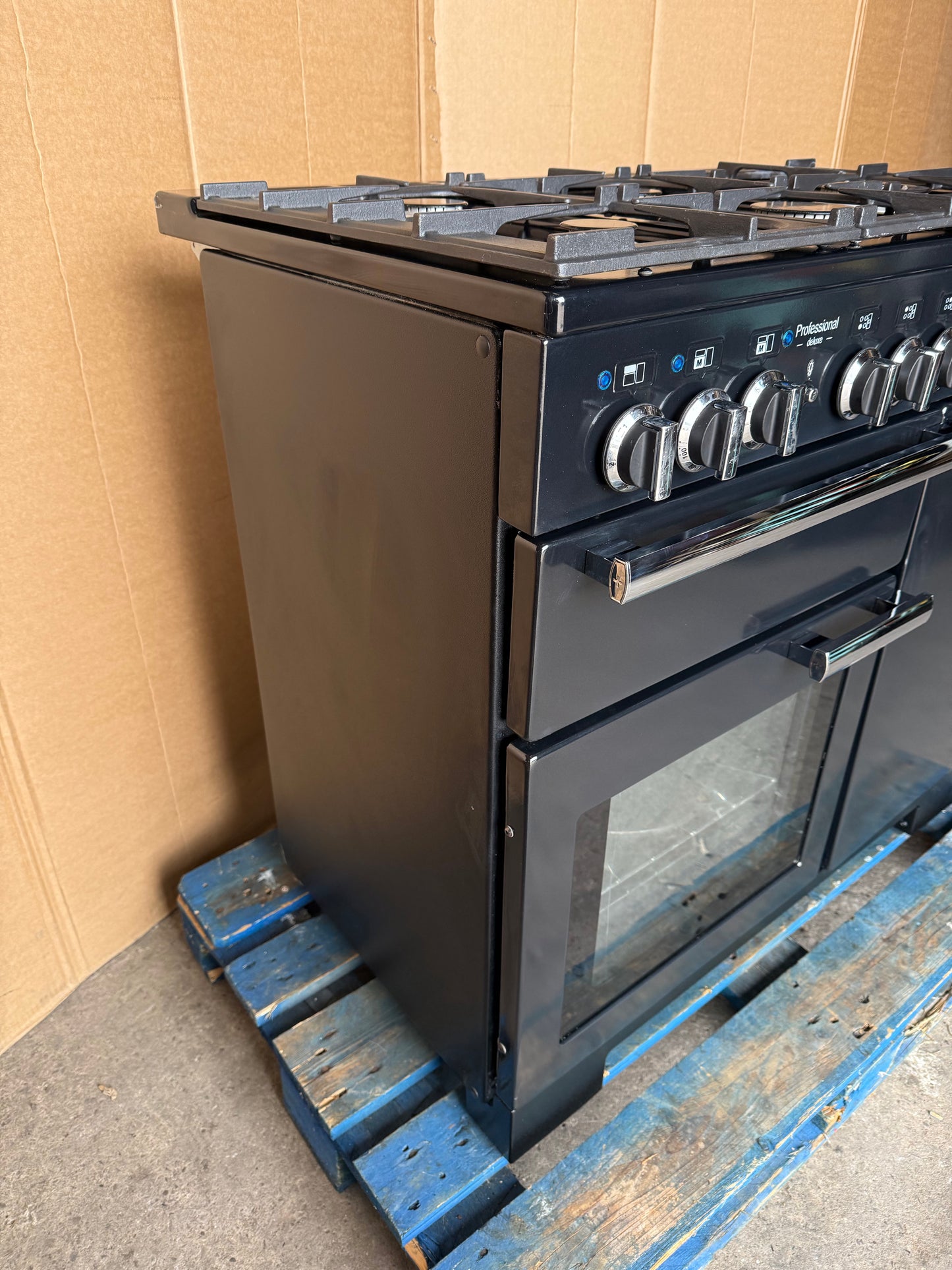 RANGEMASTER PROFESSIONAL DELUXE 100 FSD DUAL FUEL BLACK