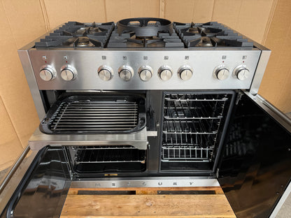 MERCURY 1082MM DUAL FUEL FSD STAINLESS STEEL COOKER