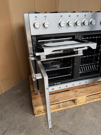 MERCURY 1082MM DUAL FUEL FSD STAINLESS STEEL COOKER