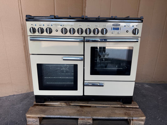 RANGEMASTER PROFESSIONAL DELUXE 110 DUAL FUEL FSD CREAM WITH PROVING DRAWER