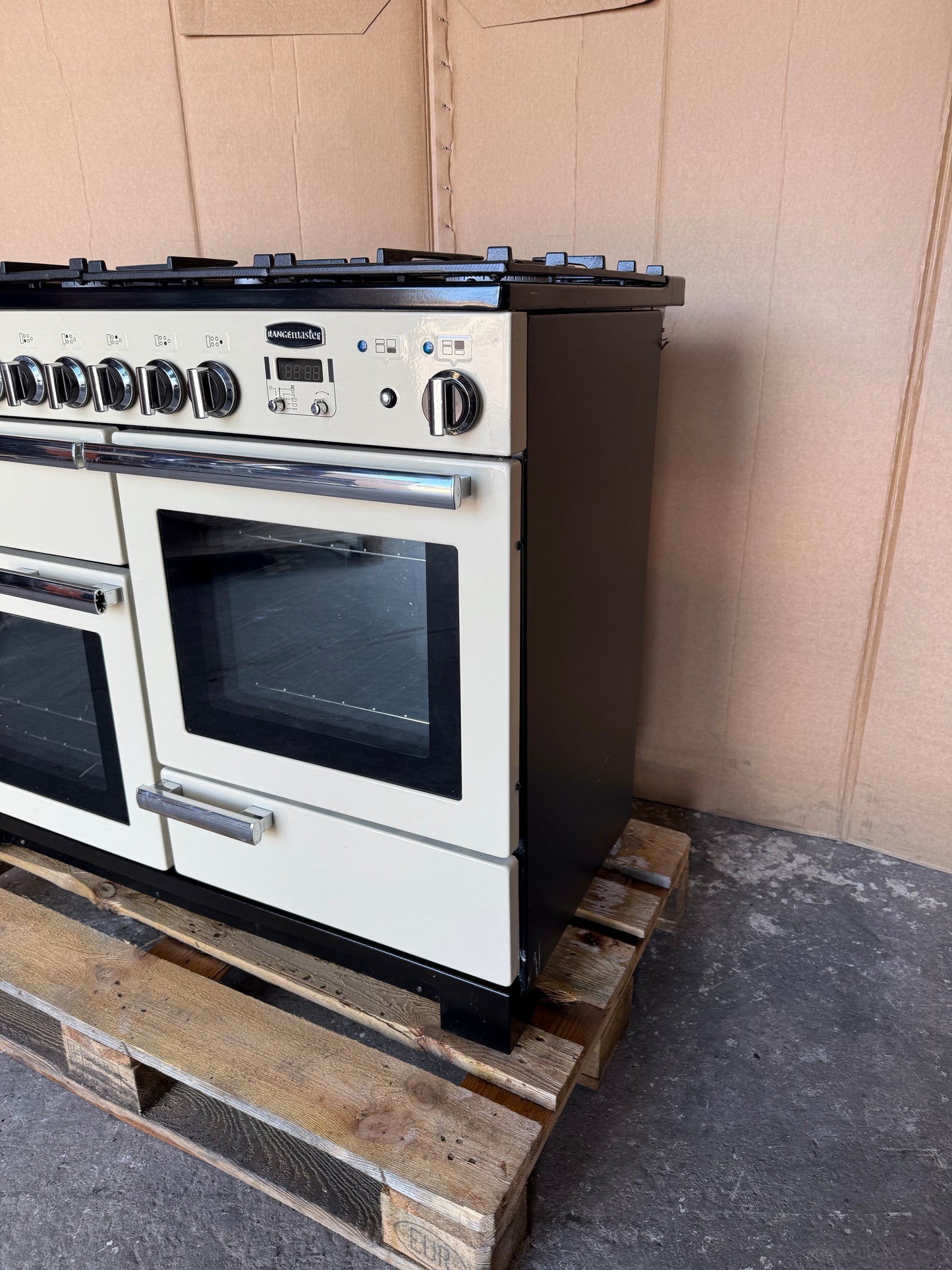 RANGEMASTER PROFESSIONAL DELUXE 110 DUAL FUEL FSD CREAM WITH PROVING DRAWER