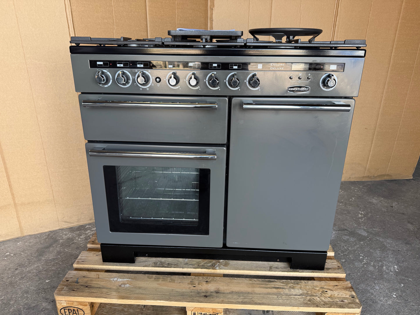 RANGEMASTER ENCORE DELUXE 100 DUAL FUEL FSD SLATE/CHROME