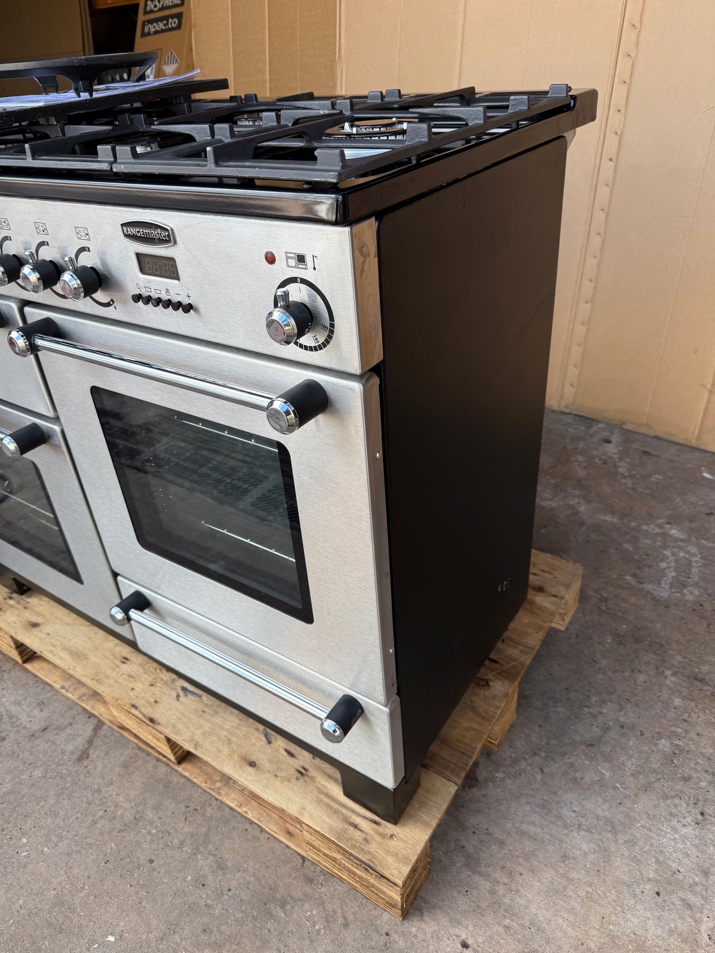RANGEMASTER KITCHENER 110 DUAL FUEL FSD STAINLESS STEEL