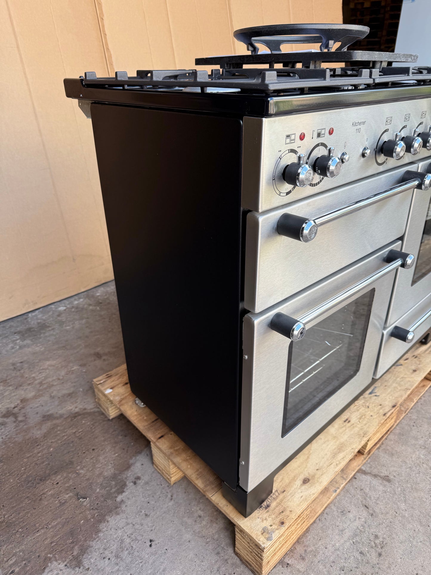 RANGEMASTER KITCHENER 110 DUAL FUEL FSD STAINLESS STEEL