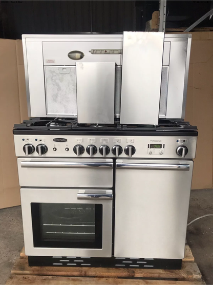 Rangemaster Professional Plus 100 Dual Fuel FSD Cooker with Matching Hood