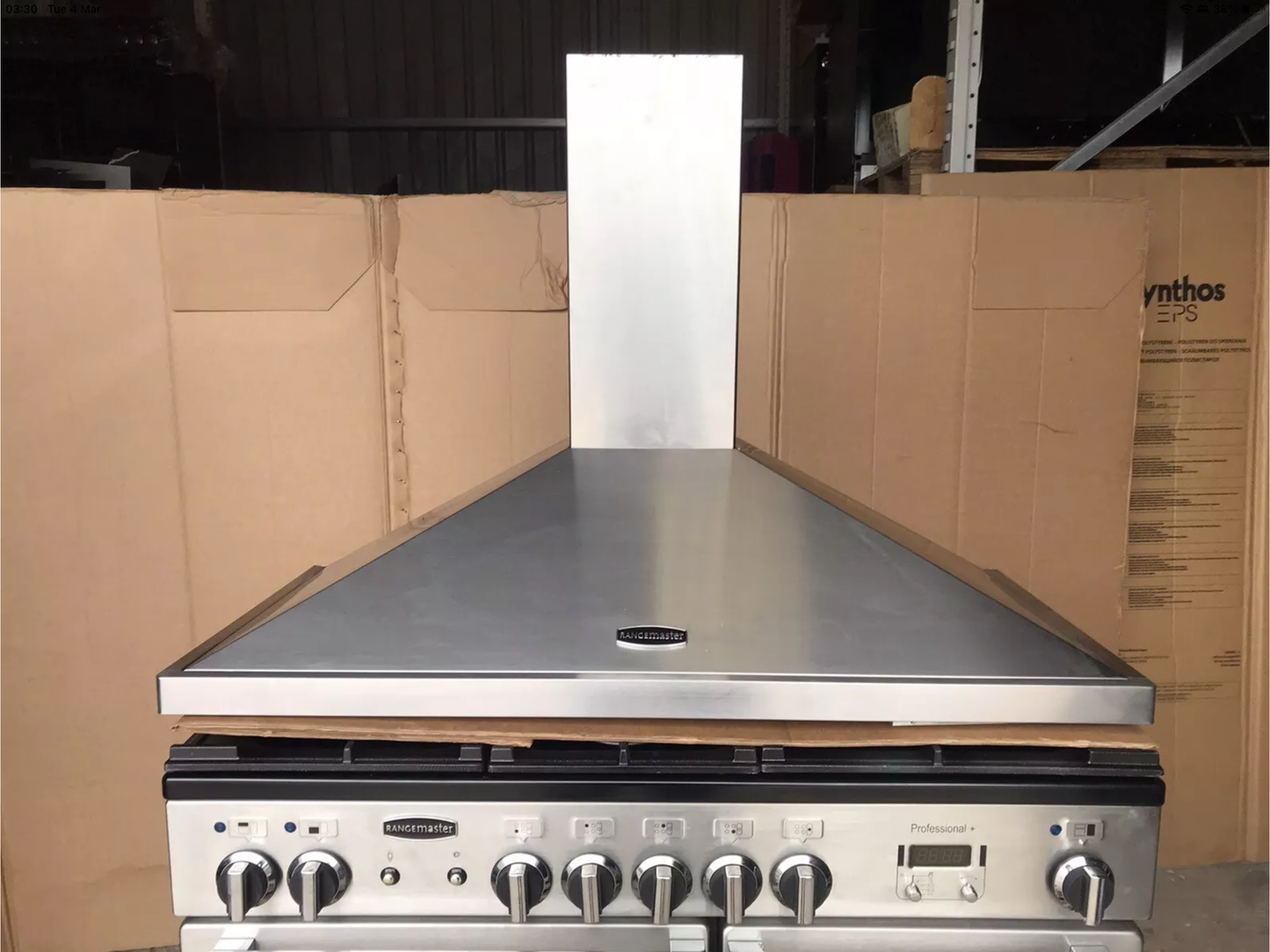 Rangemaster Professional Plus 100 Dual Fuel FSD Cooker with Matching Hood