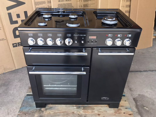 Rangemaster Platinum 90 Dual Fuel FSD Black